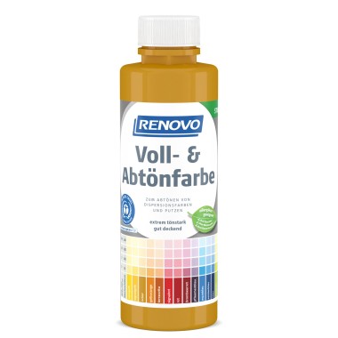 Renovo Voll- und Abtönfarbe, Ocker, 500 ml, 280405001101